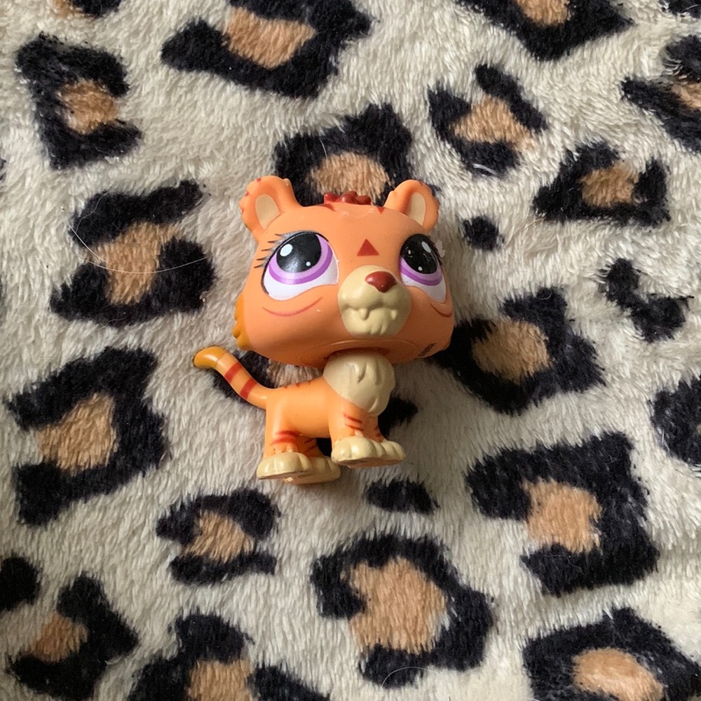 LPS Orange Tiger Cat